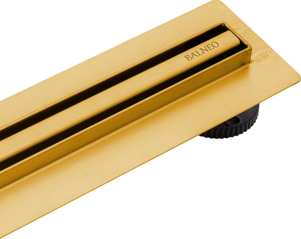 BALNEO Duschrinne Slim&Low ProLine Gold 60 cm Gold Produktbild 
