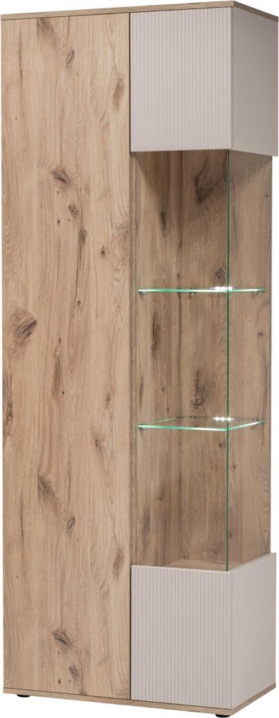 HAIKA Wohnzimmerwand - Viking-Eiche / Kaschmir Produktbild 