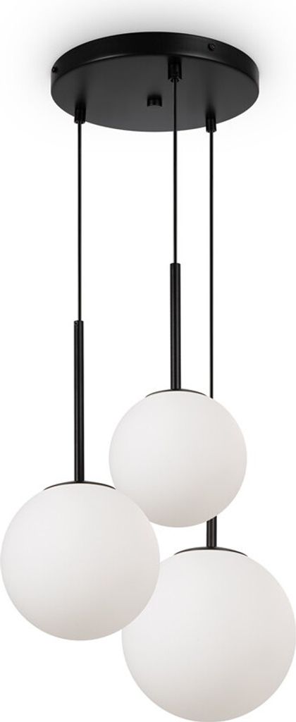 Maytoni Hängelampe Basic Form, 3-flammig, weiß, dimmbar, E14, 40W