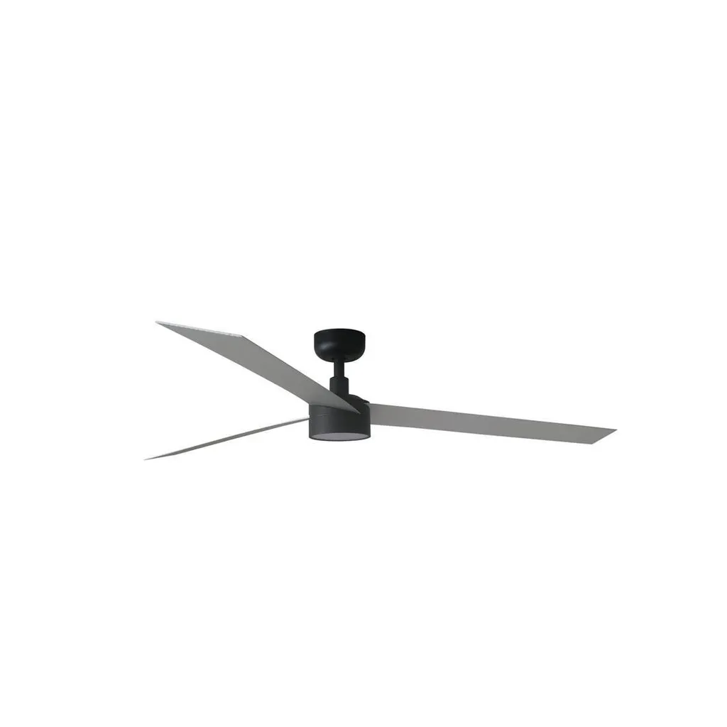 Ventilateur de plafond Cruiser XL Aluminium 160 cm avec éclairage LED