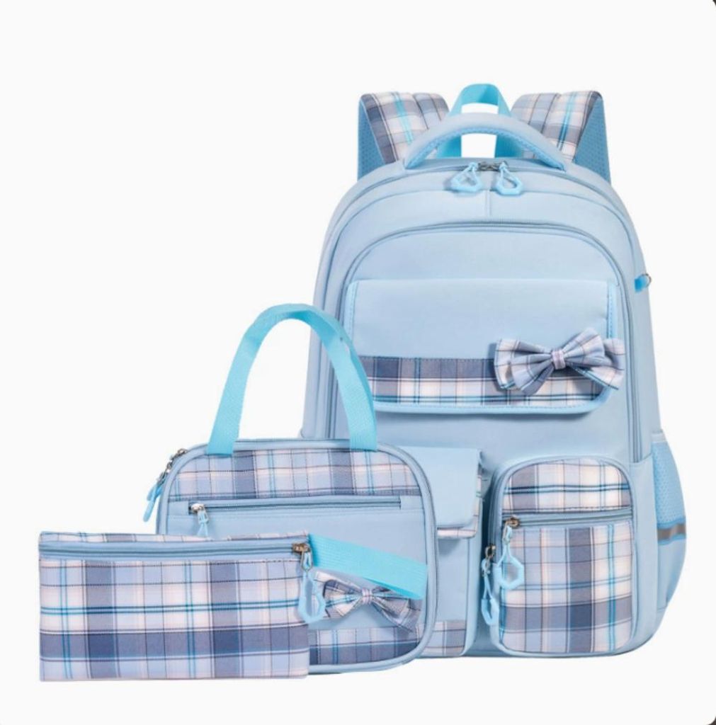Schulrucksack Mädchen,3-Teilig Kinderrucksack für Schule Produktbild 