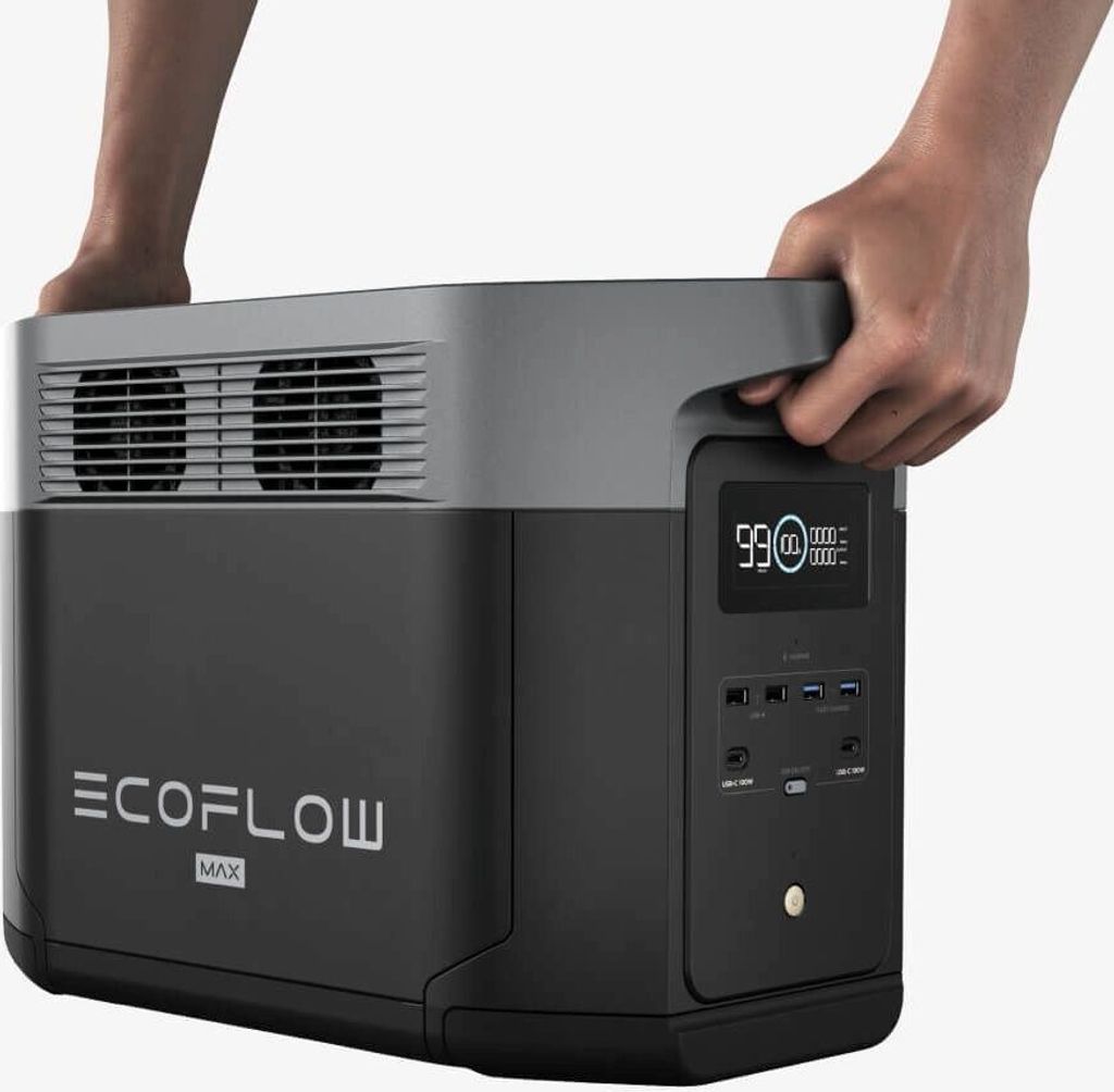 EcoFlow DELTA 2 MAX Powerstation 2048 Wh Produktbild 25