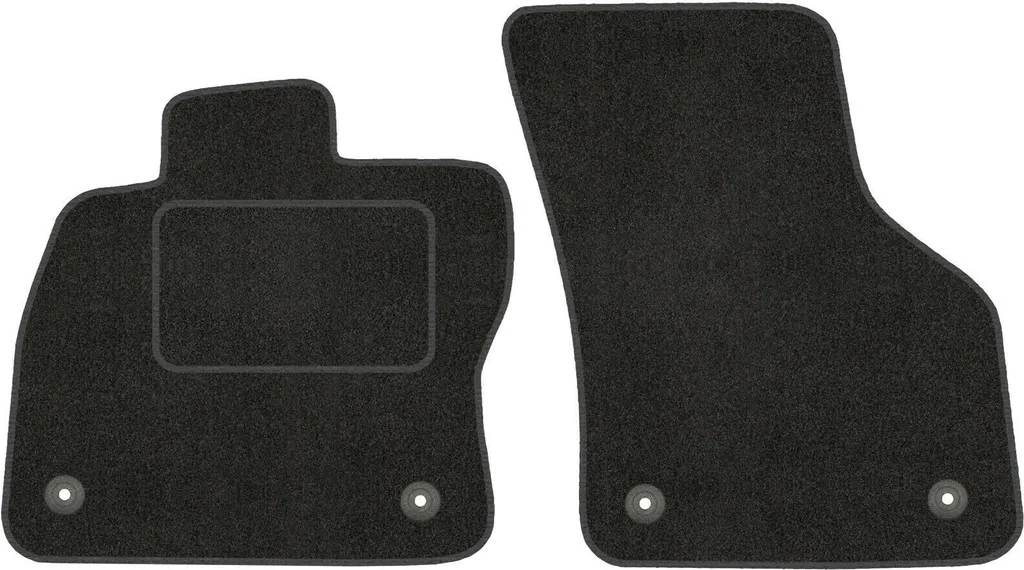 Set Tappetini Gomma VW Touran II (2010-2015) Anteriori - Taglio Laser