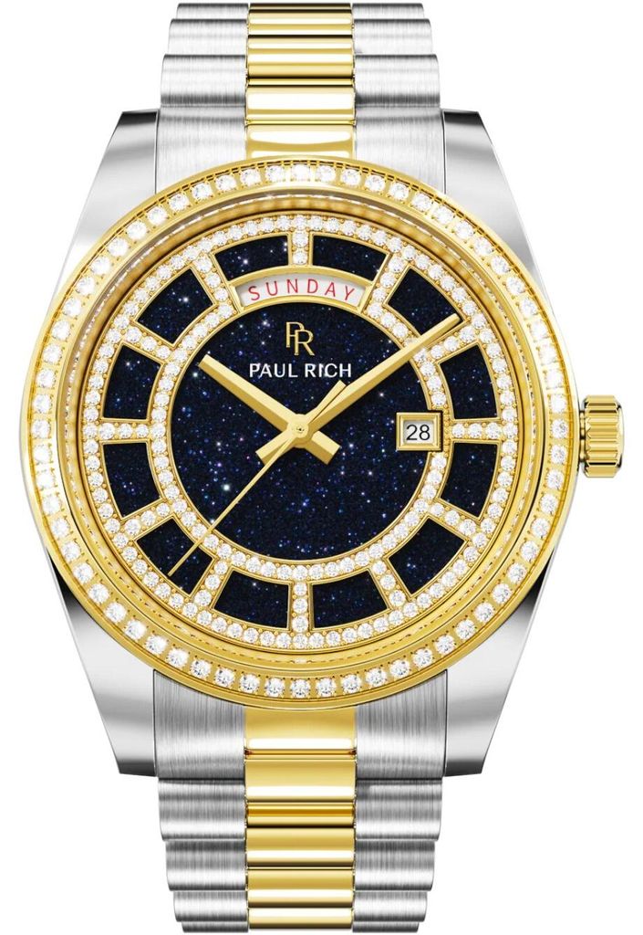 Paul Rich PR-47457 Herrenuhr Crown Legacy Silver Gold Produktbild 