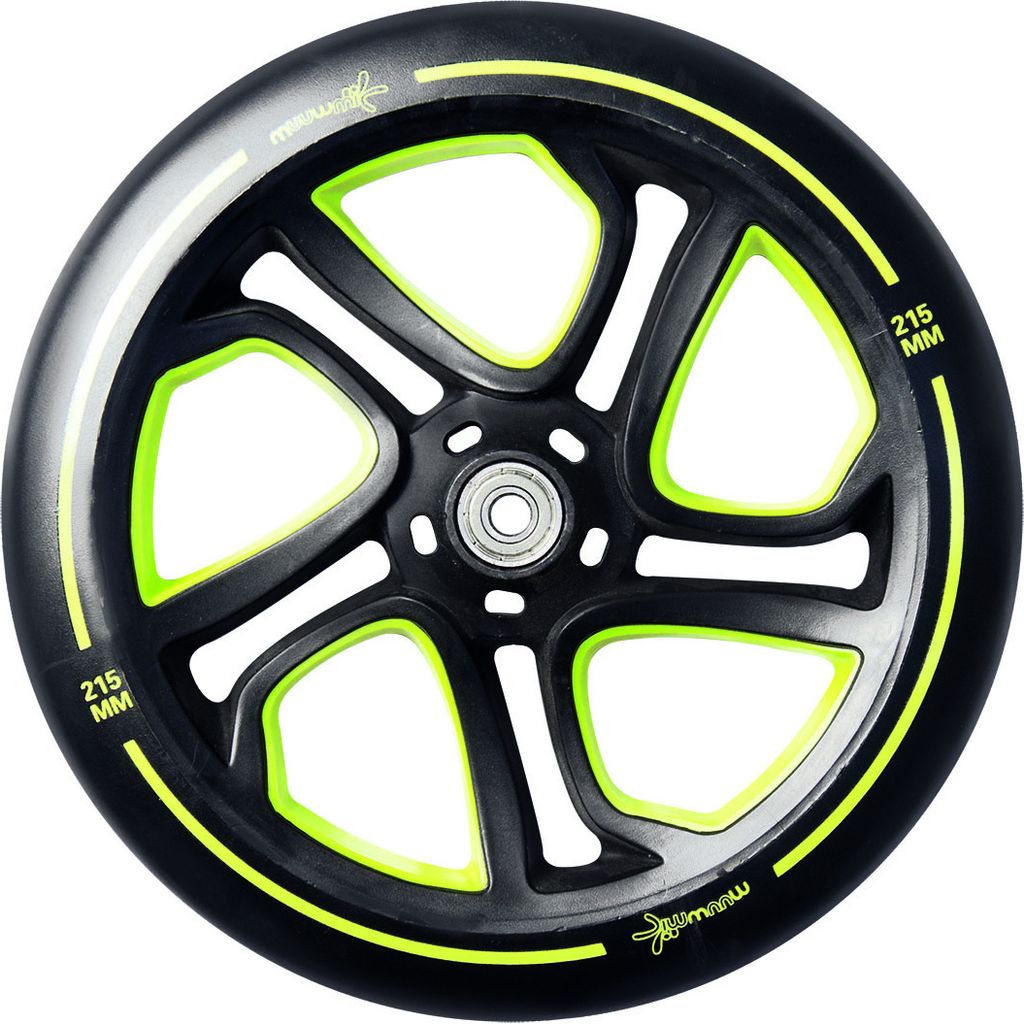 stuntstep Junior Fußbremse Gelb/Schwarz Produktbild 3