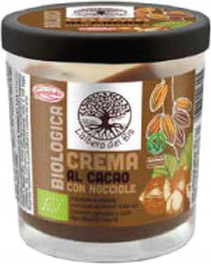 Crema di cioccolato con nocciole vegan200 g Gandola Immagine del prodotto 