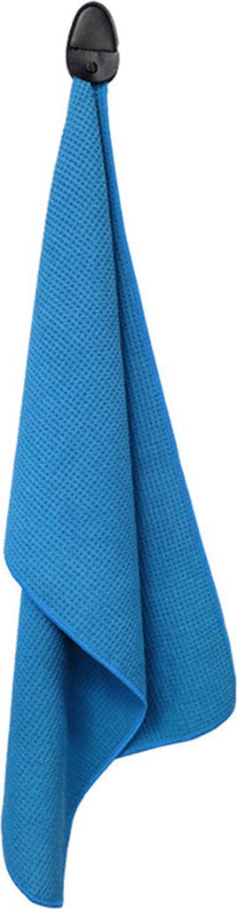 Magnetisches Golfhandtuch, Mikrofaser-Golfhandtuch, Reinigungstuch, Block-Waffelmuster, schnelltrocknendes Golfzubehör für Golftaschen und -wagen