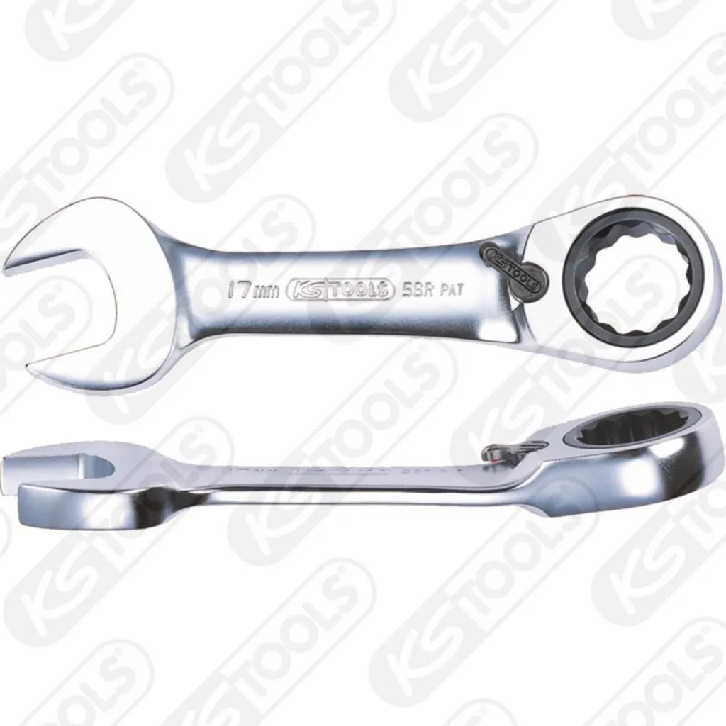 Chiave Combinata KS TOOLS 503.4640 17mm: Gearplus Corta Professionale