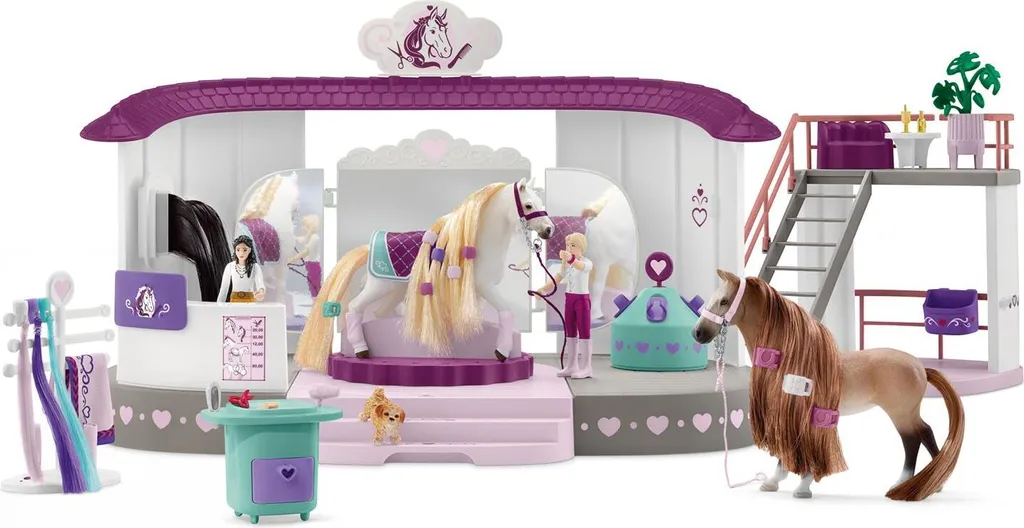 Centre de Soin Cheval Jouet pour Enfant Schleich Sofia's Beauty Salon