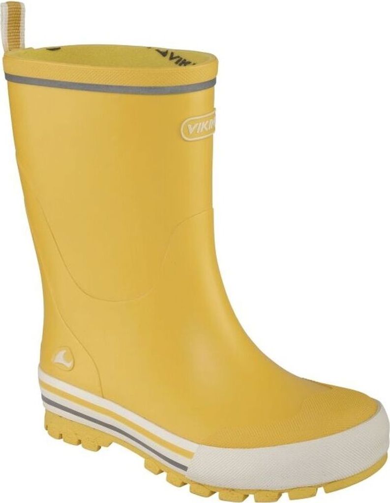 Viking Jolly Kinder Gummistiefel ungefüttert Regenstiefel wasserdicht sun/yellow NEU 30