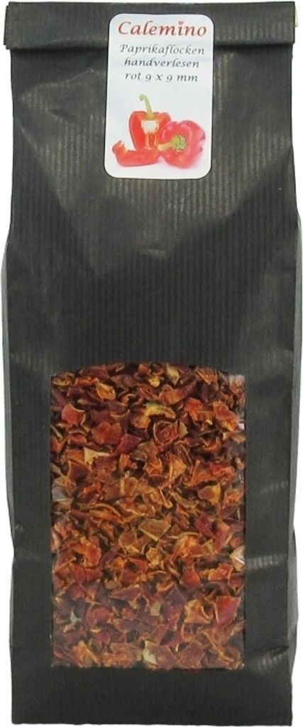 Calemino Paprikaflocken handverlesen rot 9 x 9 mm 350g