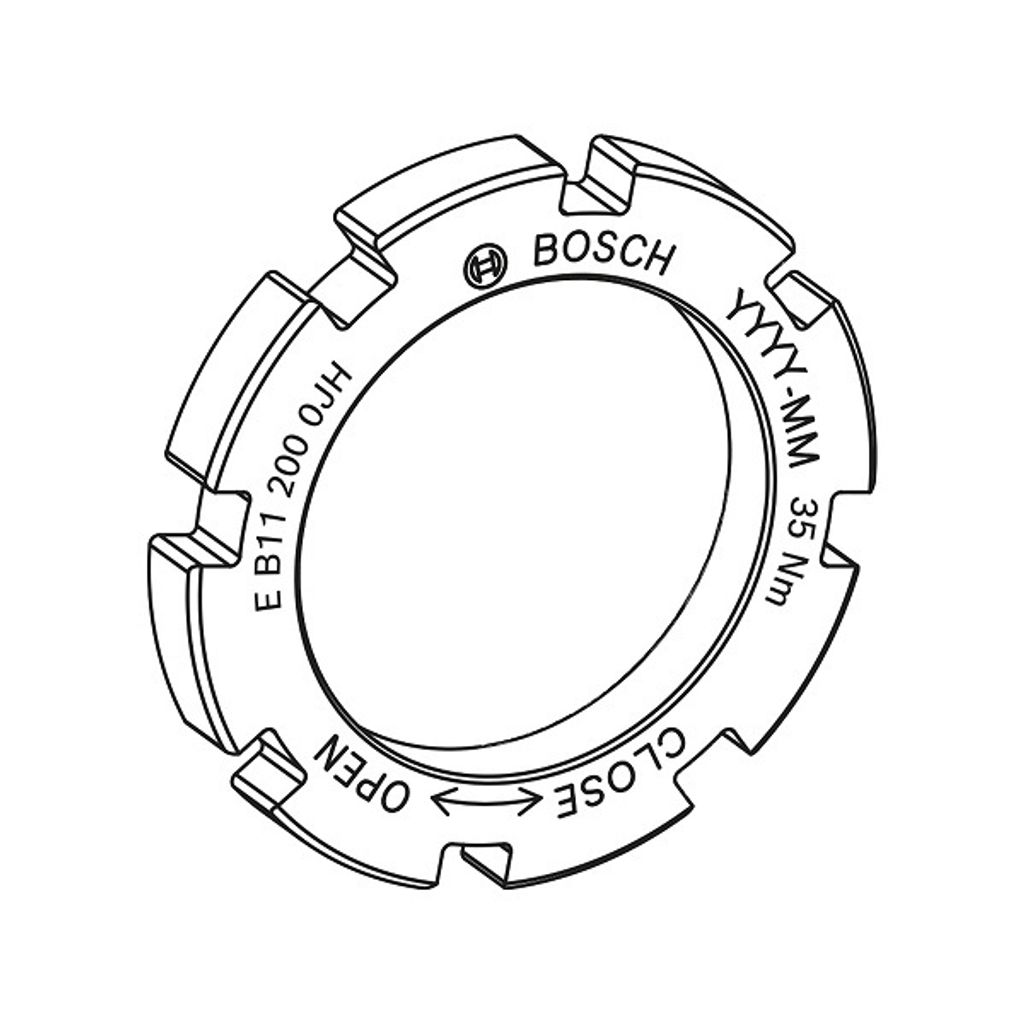 Bosch Lockring BDU4XX BDU37YY BDU31YY Performance Cargo Produktbild 