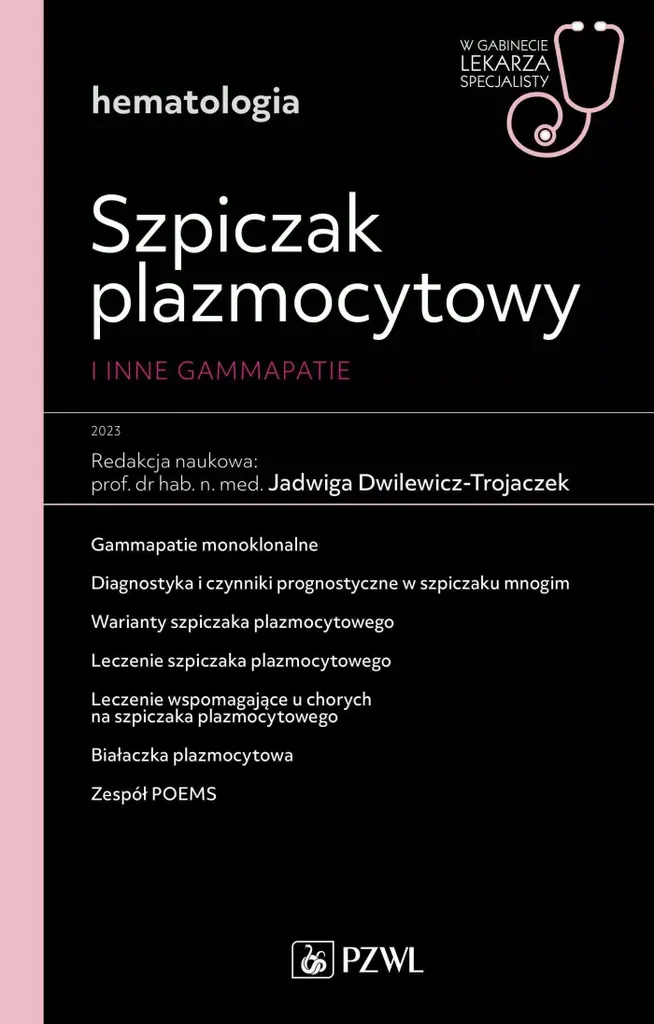 Myélome plasmocytaire : étude des gammapathies, ouvrage technique polonais