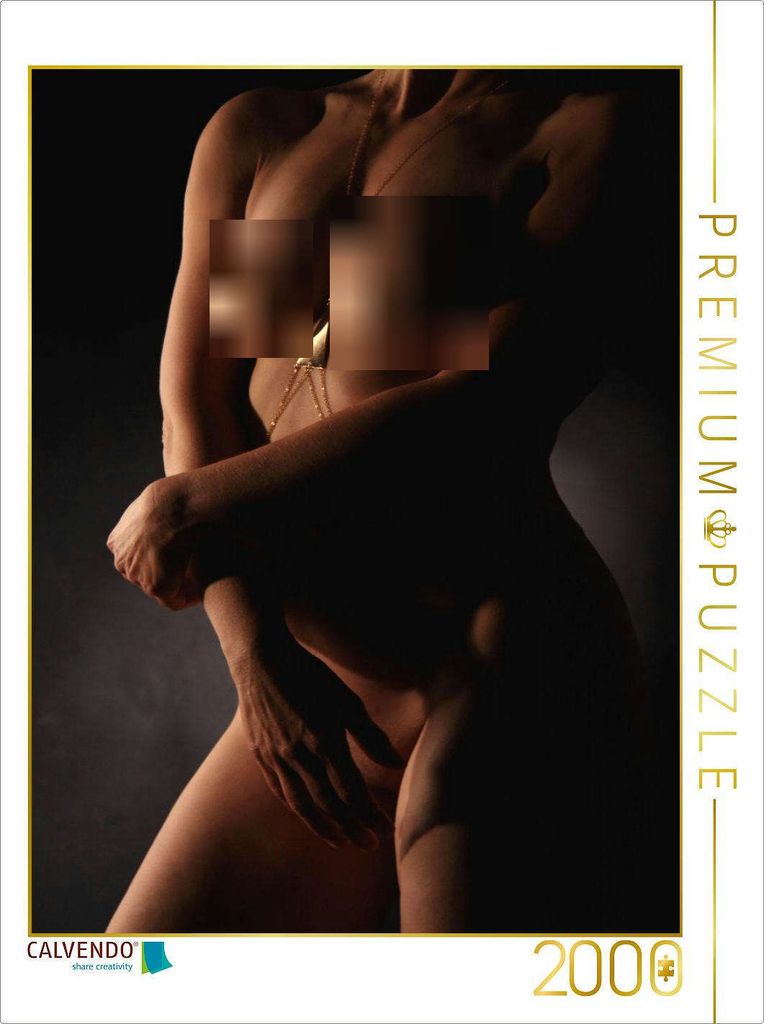 CALVENDO Puzzle Goldschmuck auf nackter Haut 2000 Teile Puzzle hoch | 2000 Teile Lege-Größe 90x67cm Foto-Puzzle für glückliche Stunden