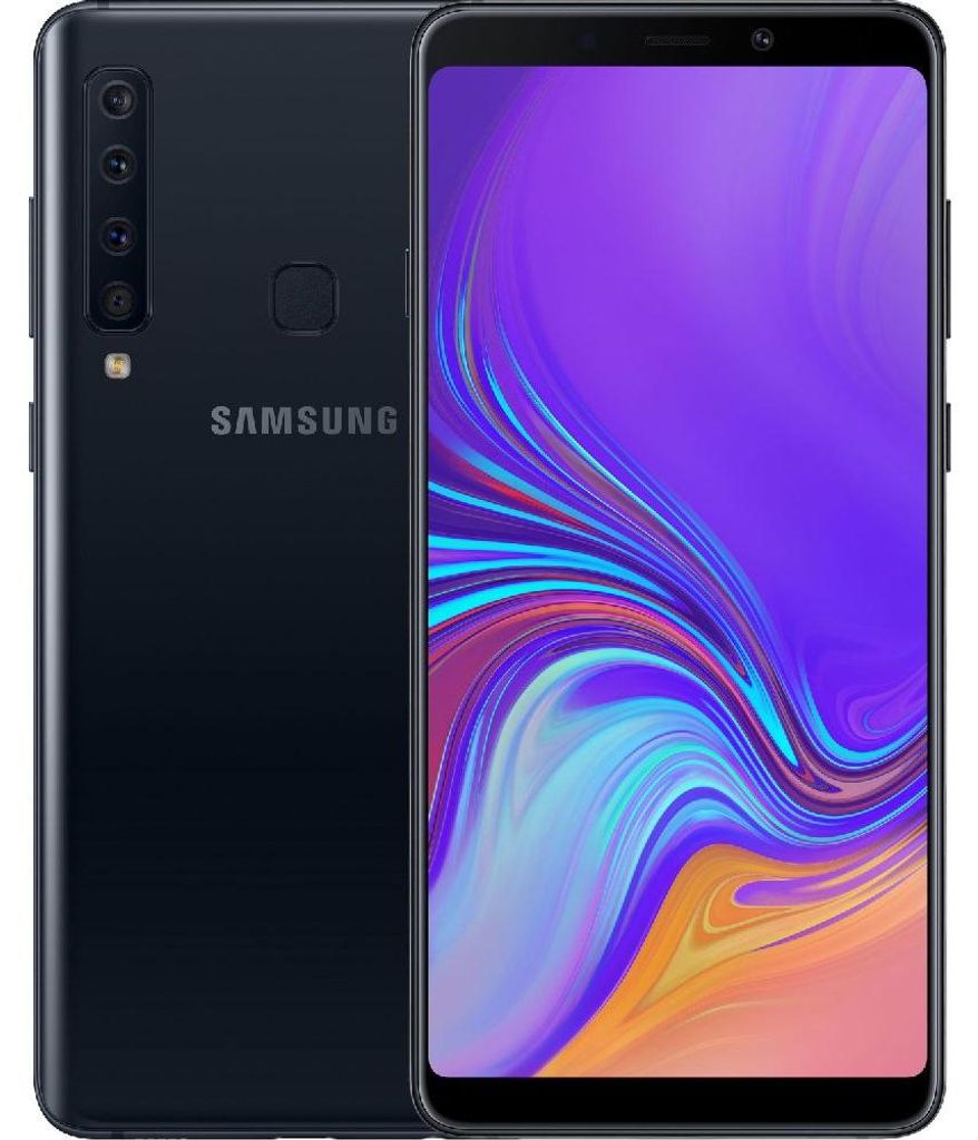 Samsung Galaxy A9 (2018) 128 GB caviar black Produktbild 