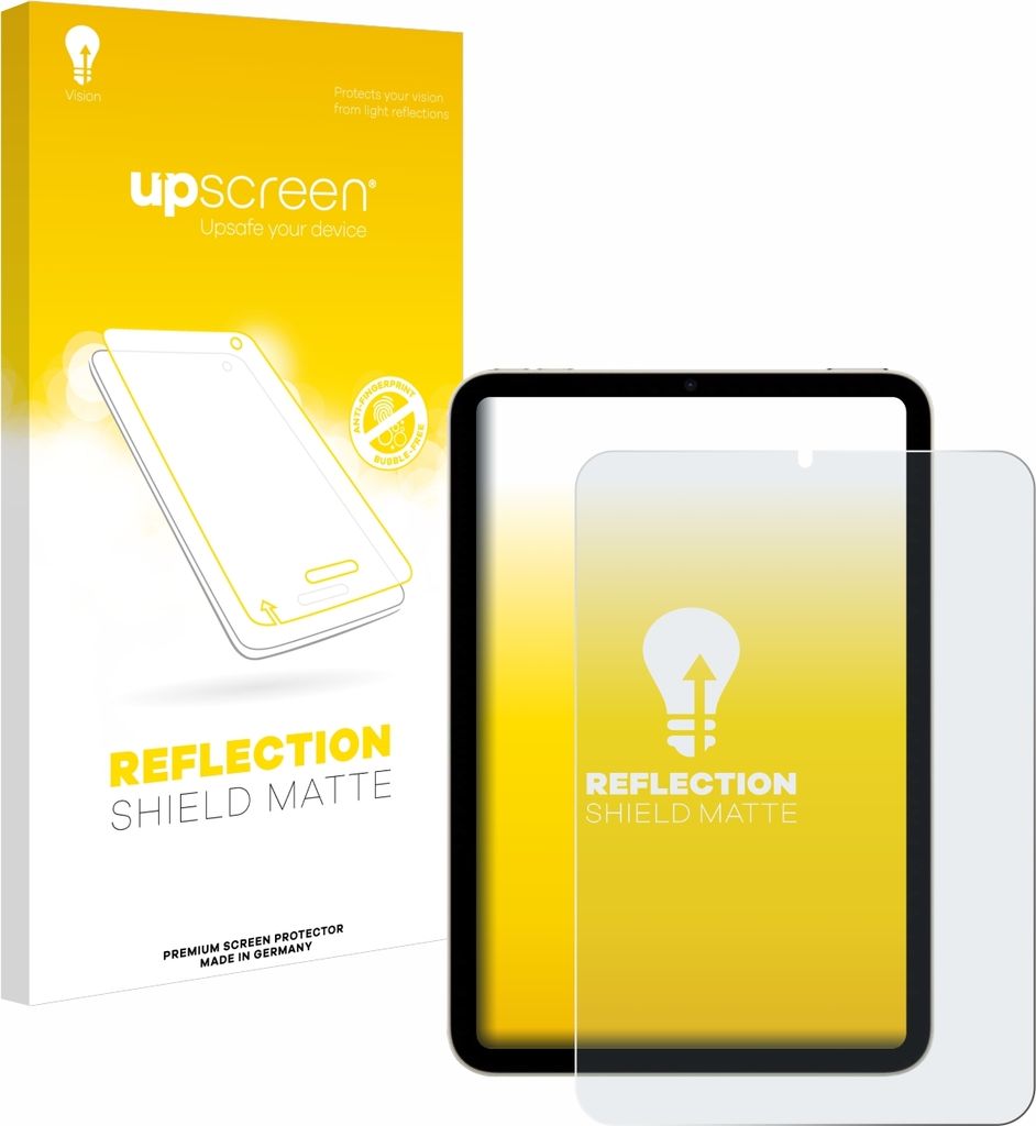 upscreen Schutzfolie für Apple iPad Mini 7 2024 Displayschutz Displayschutzfolie Folie Matt Entspiegelungsfolie