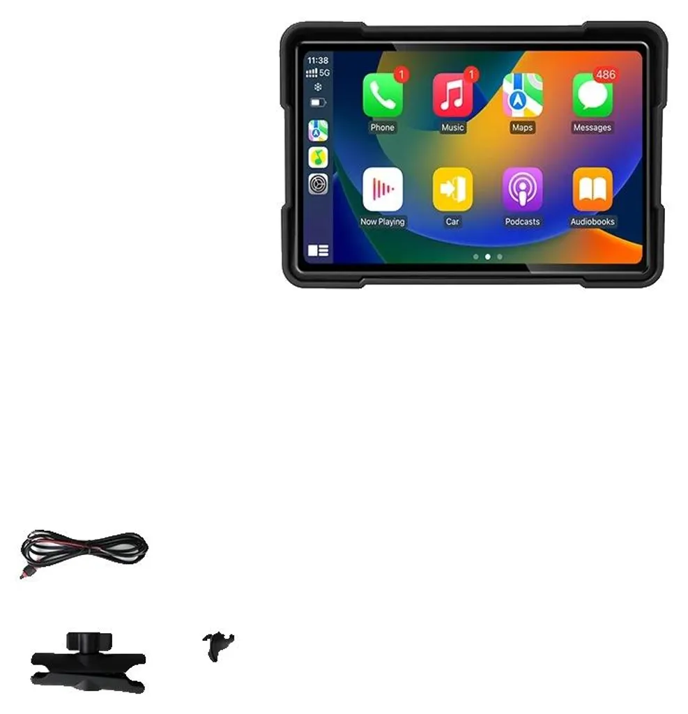 Caméra moto sans fil avec CarPlay et écran étanche 5 pouces - Vision HD