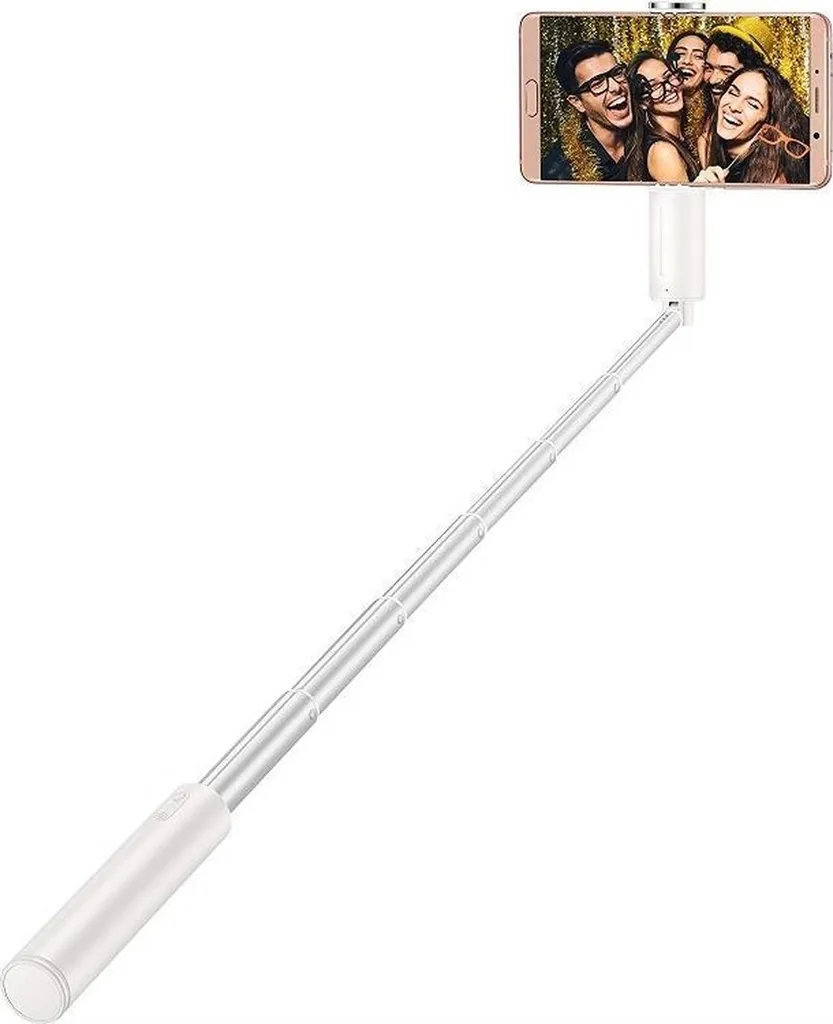 Perche à Selfie Bluetooth Huawei CF33 avec Lumière LED Intégrée Blanche