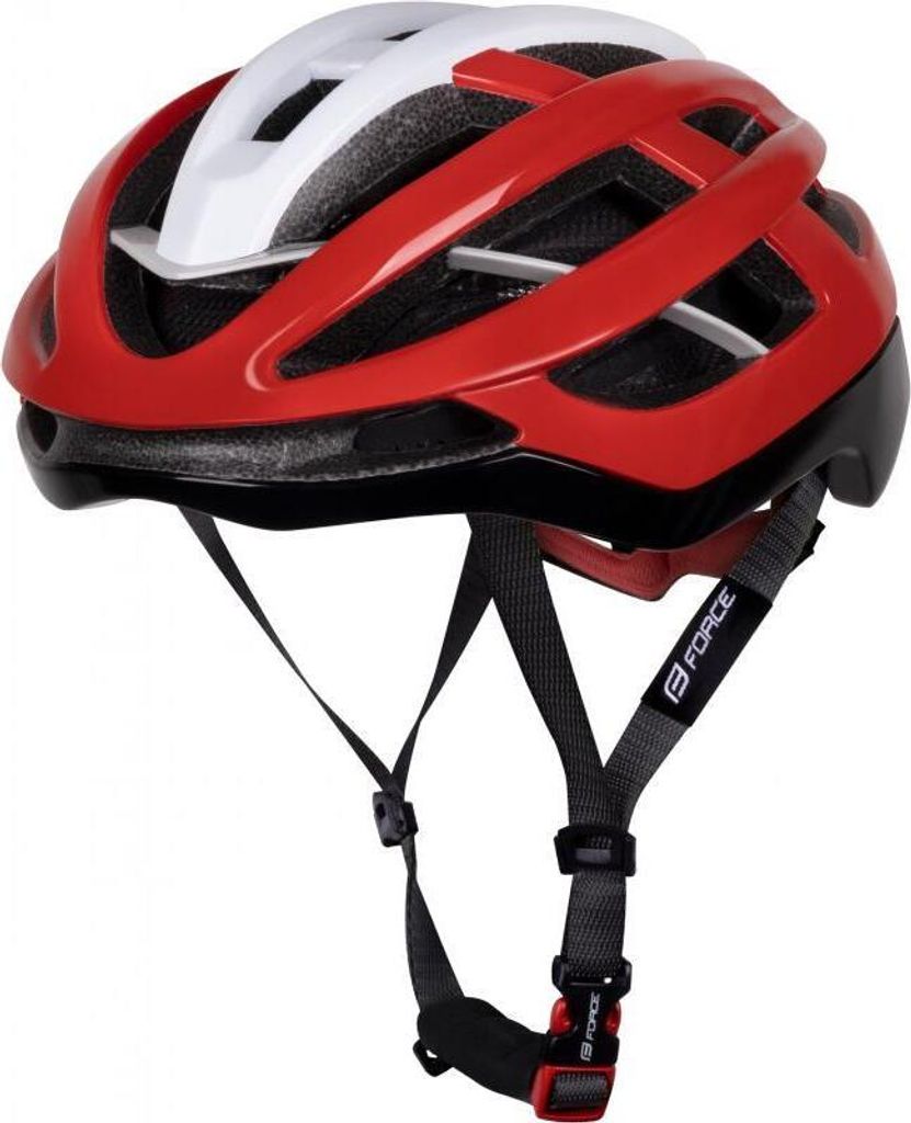 Kask Force Lynx czarno-czerwono-biały wielkość S-M (55-59 Zdjęcie produktu 
