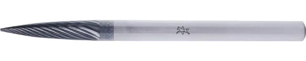 PFERD TOOLS Hartmetall Hochleistungsfrässtift Spitzbogen SPG Ø 03x13mm Schaft-Ø 3mm Z5 HICOAT beschichtet universal fein