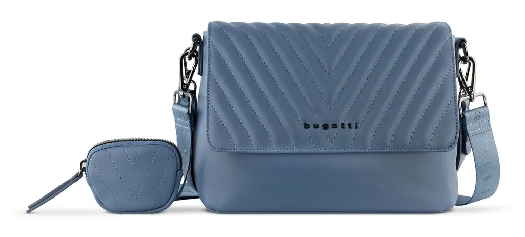 bugatti Sira Crossbody Bag - La Borsa Grigio Denim per chi Corre