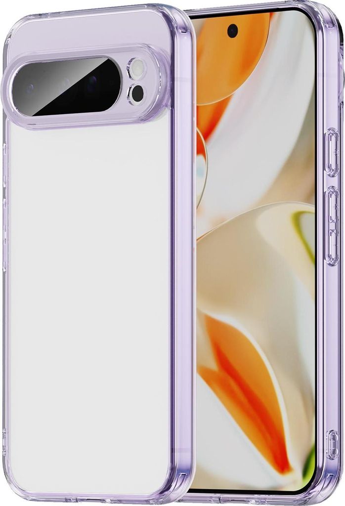 Hülle für Google Pixel 9 Pro XL - Phonesta HybridAir Back Cover - Lila