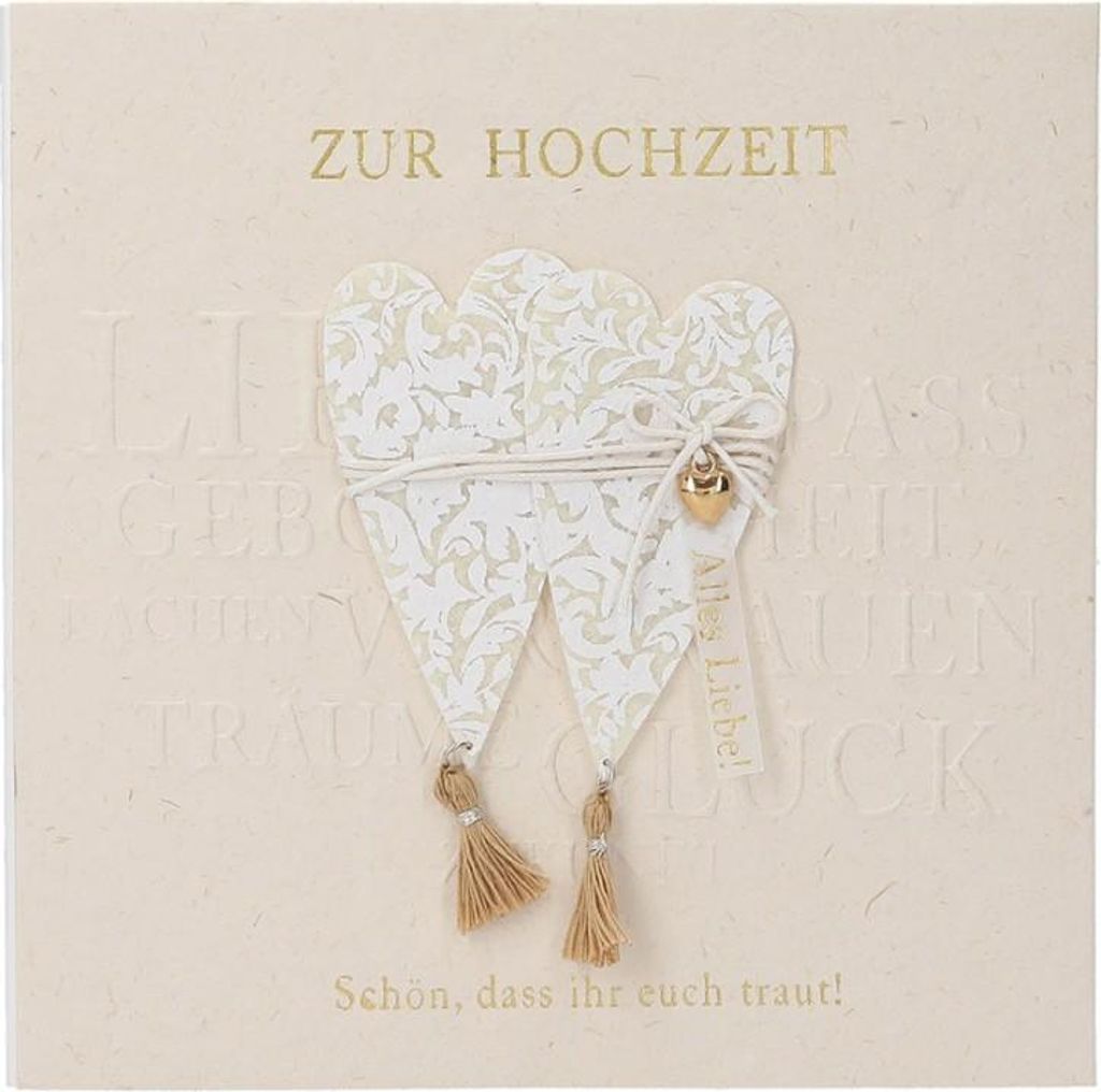Depesche 13593.48 Klappkarte Paper Love Glückwunsch-Karte zum Geburtstag, mit passendem Spruch und bunten Designs, ohne Innentext, Klappkarte inkl...