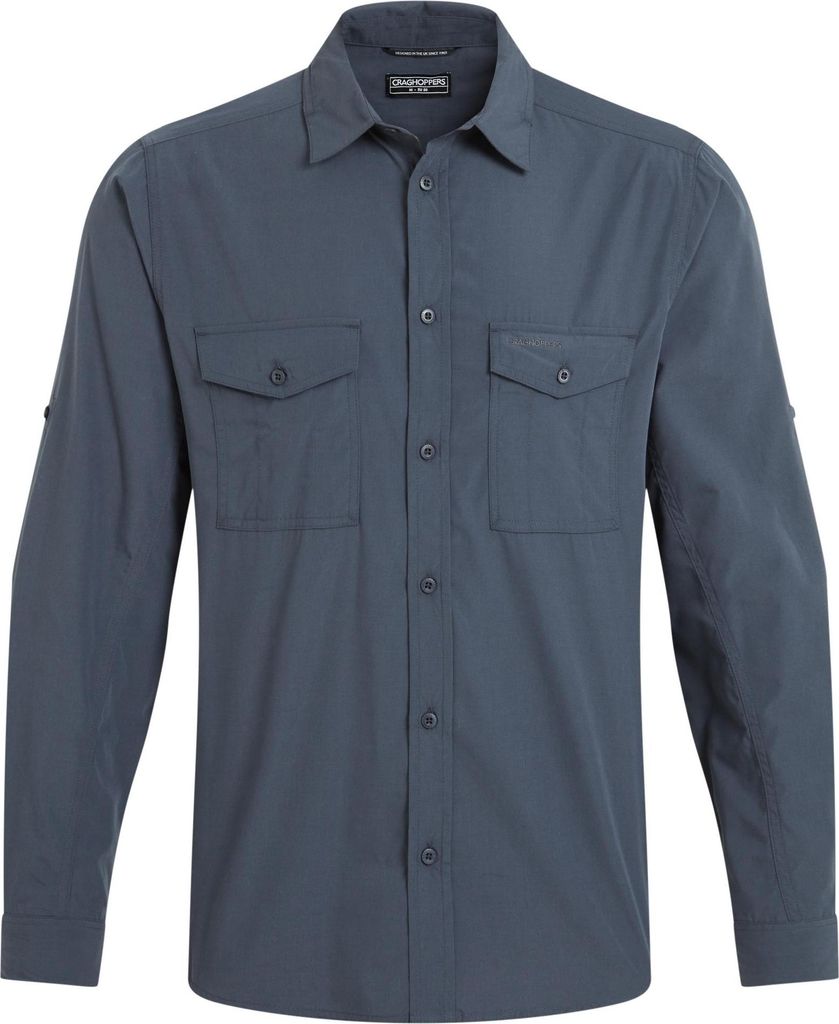 Craghoppers Outdoorhemd Kiwi II NosiDefence Herren , Größe:3XL, Farbe:Ombre Blue