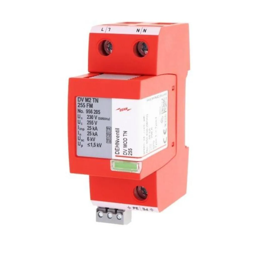 Parafoudre combiné DEHN 956205 Type 1+2+3 DEHNvalve M2 multipolaire