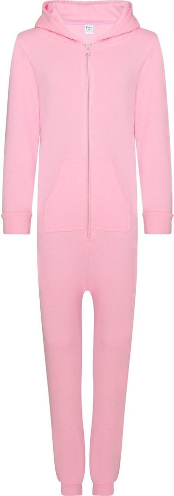 Comfy Co Kinder Onesie, Unifarben RW3293 (5/6 Jahre) (Hellgrau)