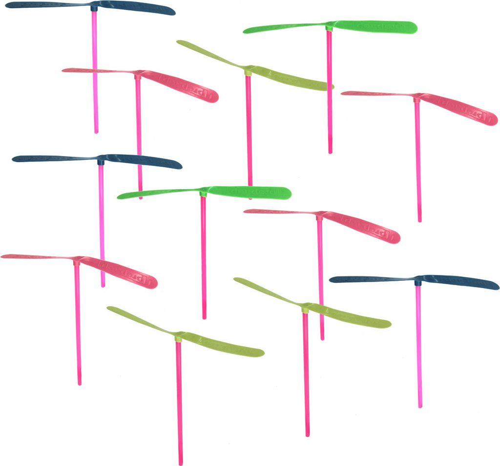 Flugspielzeug – Handpropeller mit Luftschraube, 12er Set Produktbild 