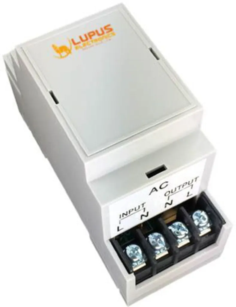 Relais LUPUS pour rail DIN 16A 230V 3680W module domotique connecté