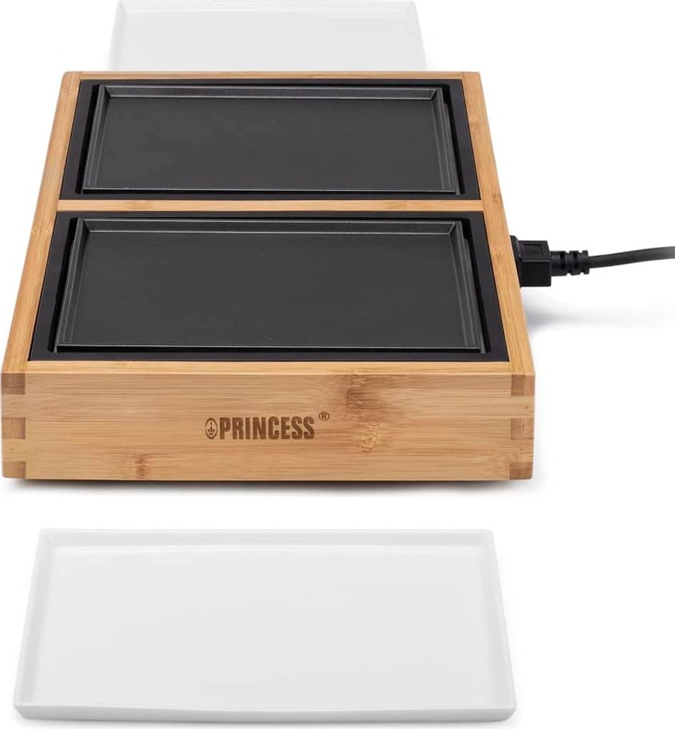 Princess 104020 Dinner4Two Pure, Bambus, Schwarz, Bambus, 2 Produktbild 