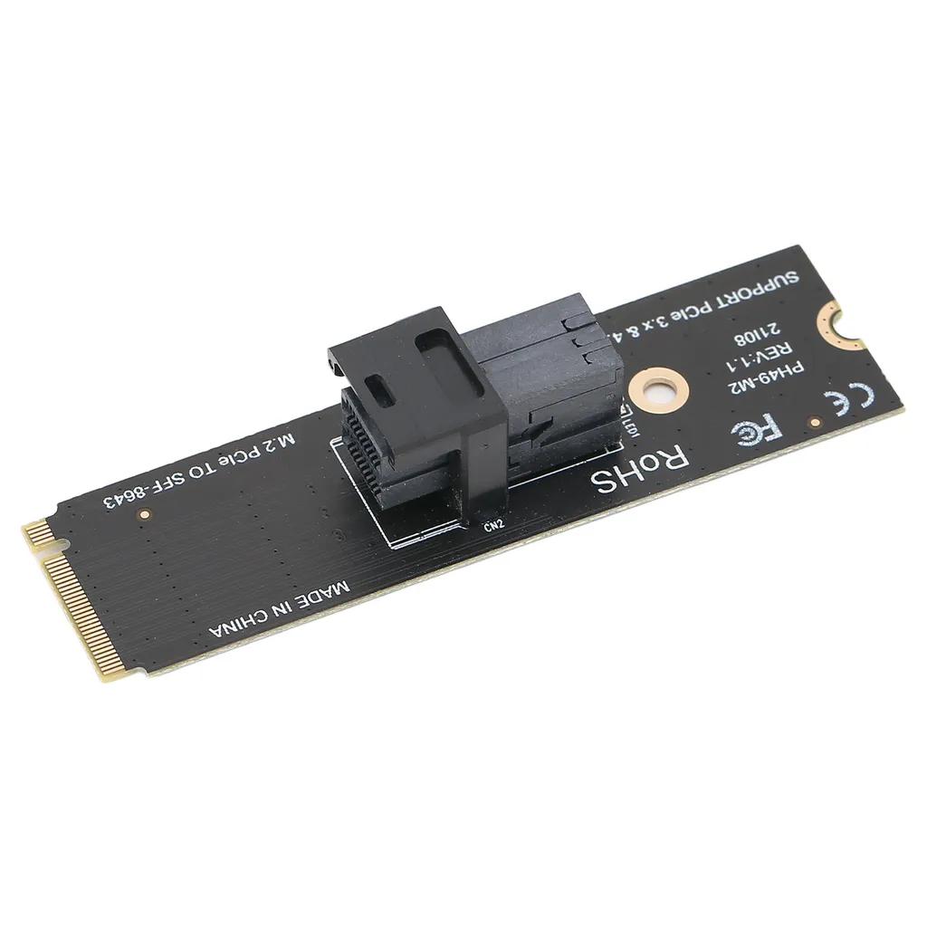 Adattatore M.2 NVMe a U.2 SFF-8639 - Scheda Espansione PCI-E Professionale - 7
