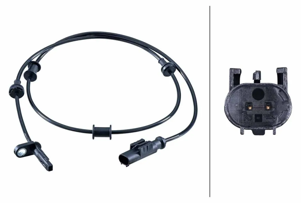 Capteur ABS à effet Hall HELLA avec câble 1026 mm pour FIAT DUCATO