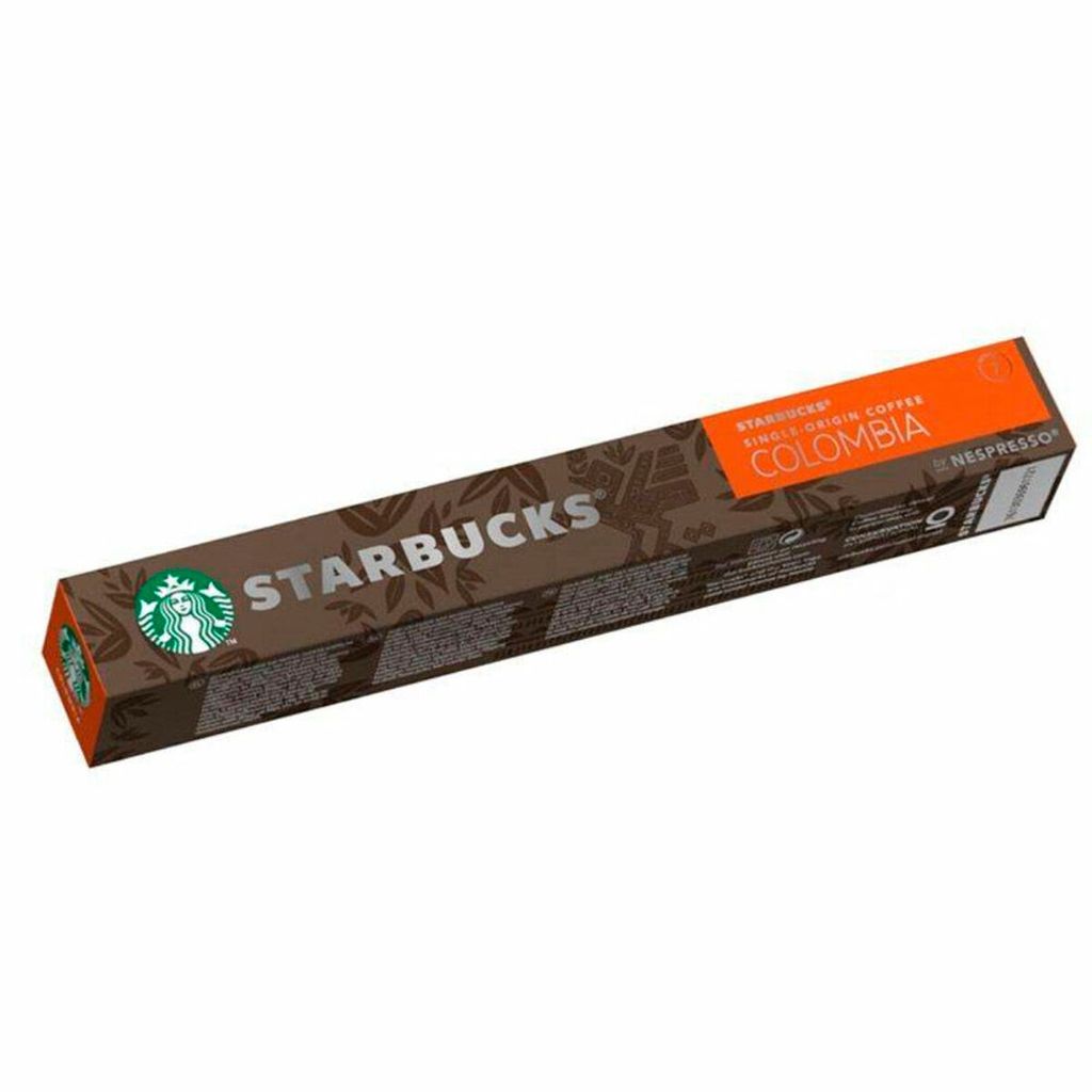 Starbucks Nespresso Kapseln Single Origin Colombia – 10 Stück – 100 % Arabica, kräftiger Geschmack
