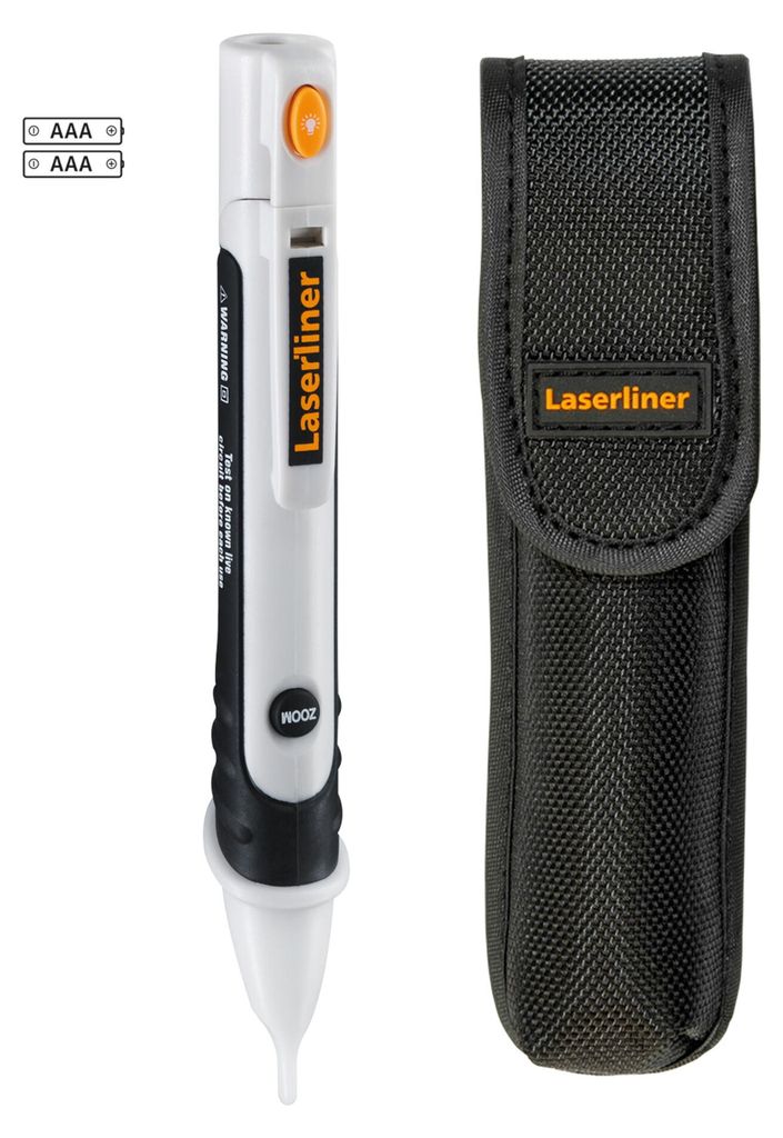 Laserliner ActiveFinder Plus, Schwarz, Weiß, 48 g Produktbild 
