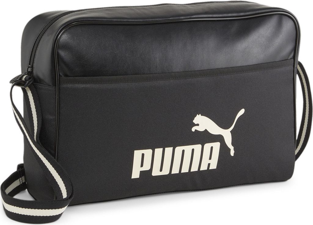 Puma Umhängetasche Campus Reporter M Black