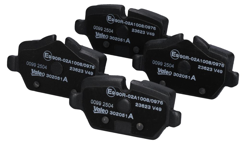 VALEO Bremsbeläge Satz Hinten für BMW 3 Touring (E91) 302051A