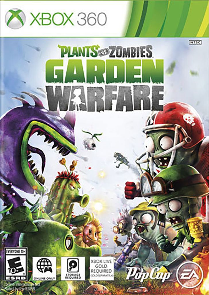 Xbox Games Xbox 360 Plants Vs Zombies: Garden Warfare (import) One Size