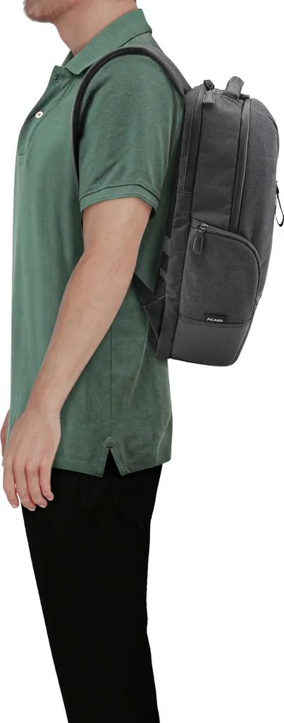 Sac à dos professionnel ordinateur PC portable PICARD Noir - Speed - 22