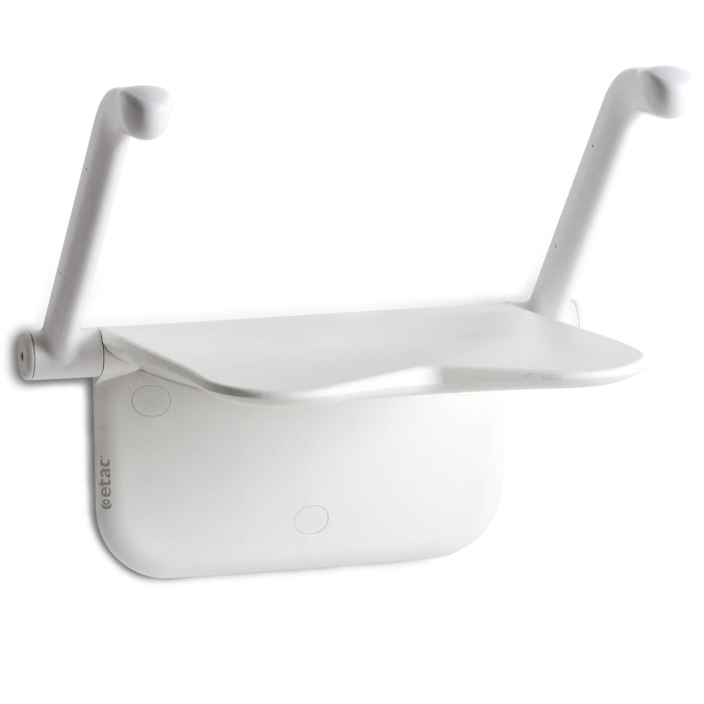 Etac Relax Duschklappsitz mit Armlehnen