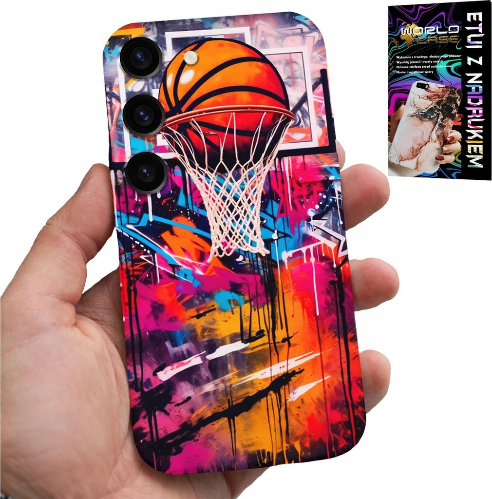 Fall Für Samsung Galaxy S23 - Basketball Nba Strasse Graffiti Korb Fan