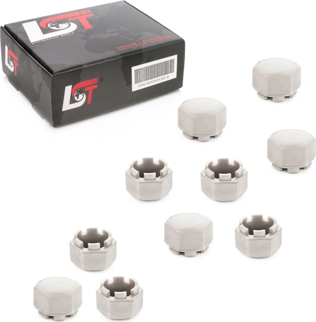 10x Abdeckkappe Radschrauben Radschraubenkappe 21 mm für OPEL VECTRA B CALIBRA A