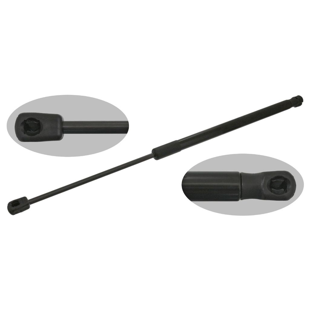 FEBI BILSTEIN 47047 Gasfeder Heckklappendämpfer für SKODA Rapid Schrägheck (NH3) 521mm