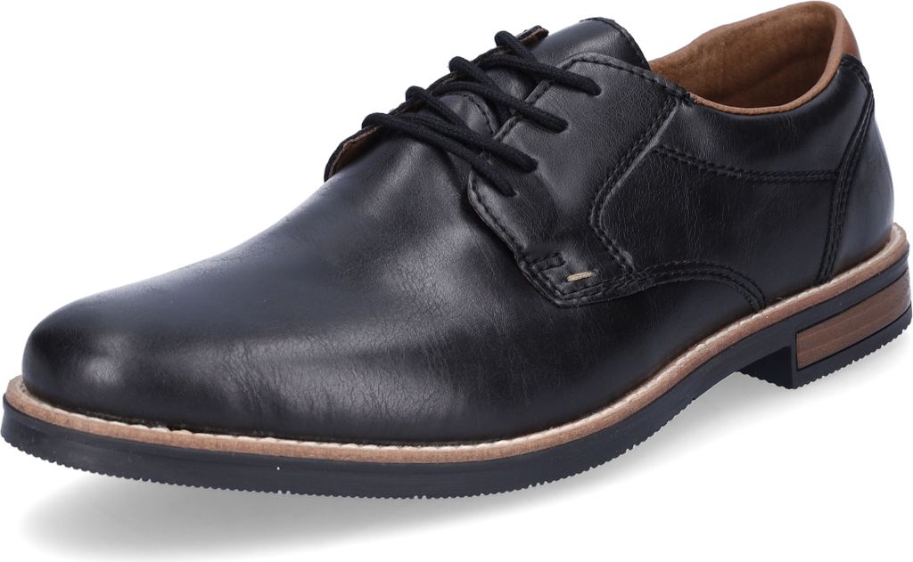Rieker Herren Schnürschuh schwarz Produktbild 