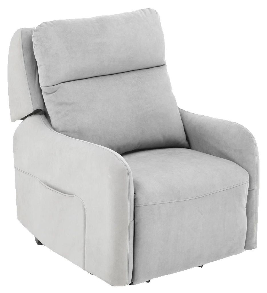 Massagesessel - HS107 Relaxsessel - Massagefunktion - Verstellbare Rückenlehne - Zwei Seitentaschen - Stoffbezug - Maße 71×99×98 cm - Belastbar...