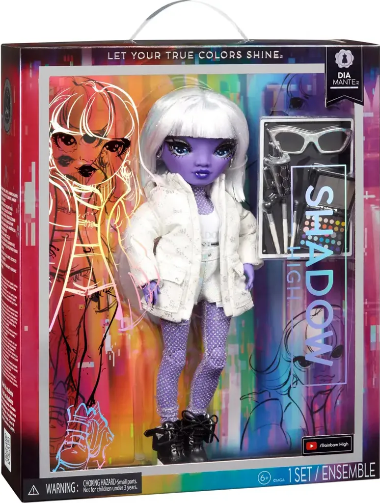 Poupée Shadow High Fashion HG Violette - Mannequin de Collection Articulé