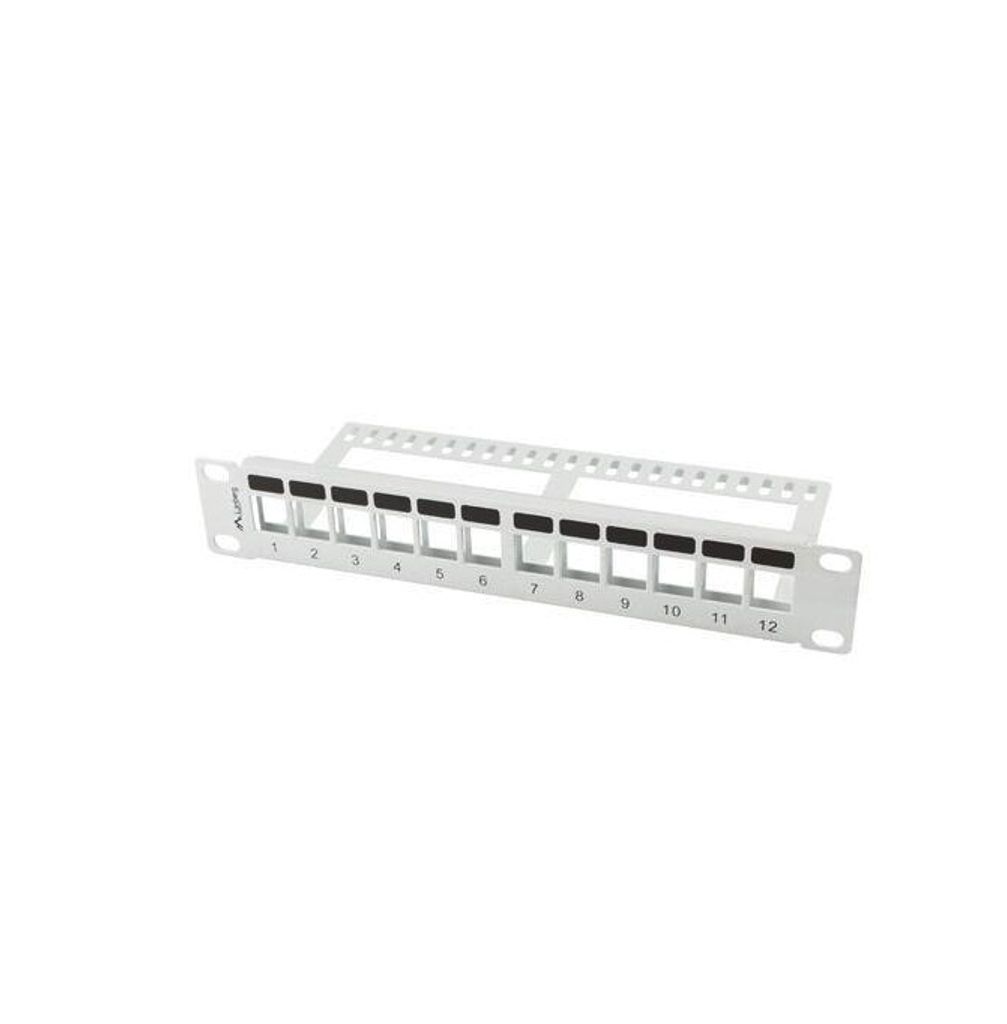 Lanberg PPKS-9112-S - 1U - Grau - Metall - 254 mm - 99,3 mm Produktbild 