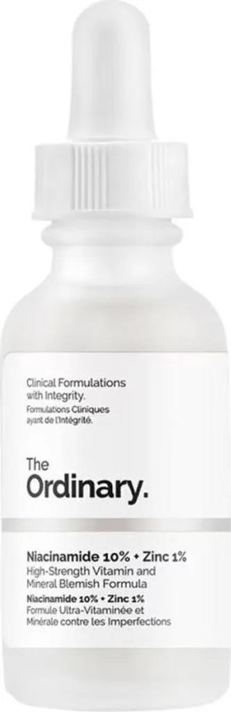 Sérum Visage Niacinamide 10% et Zinc 1% Soin Traitant Purifiant 30ml
